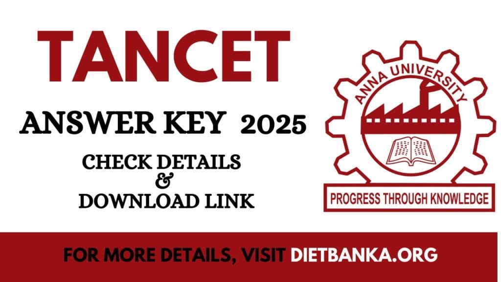 TANCET 2025 Answer Key